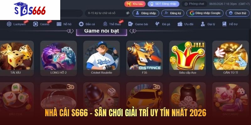 Nhà Cái S666 – Sân chơi giải trí uy tín nhất 2026
